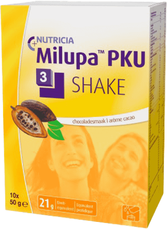 Pku 3 Shake Chocolade Zakje 10x50 gr  -  Nutricia