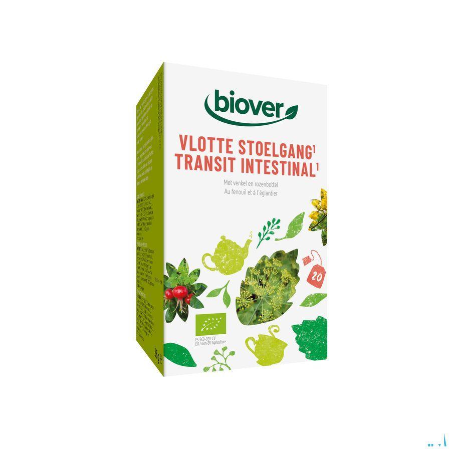 Biokruideninfusie Vlotte Stoelgang Zakje 20