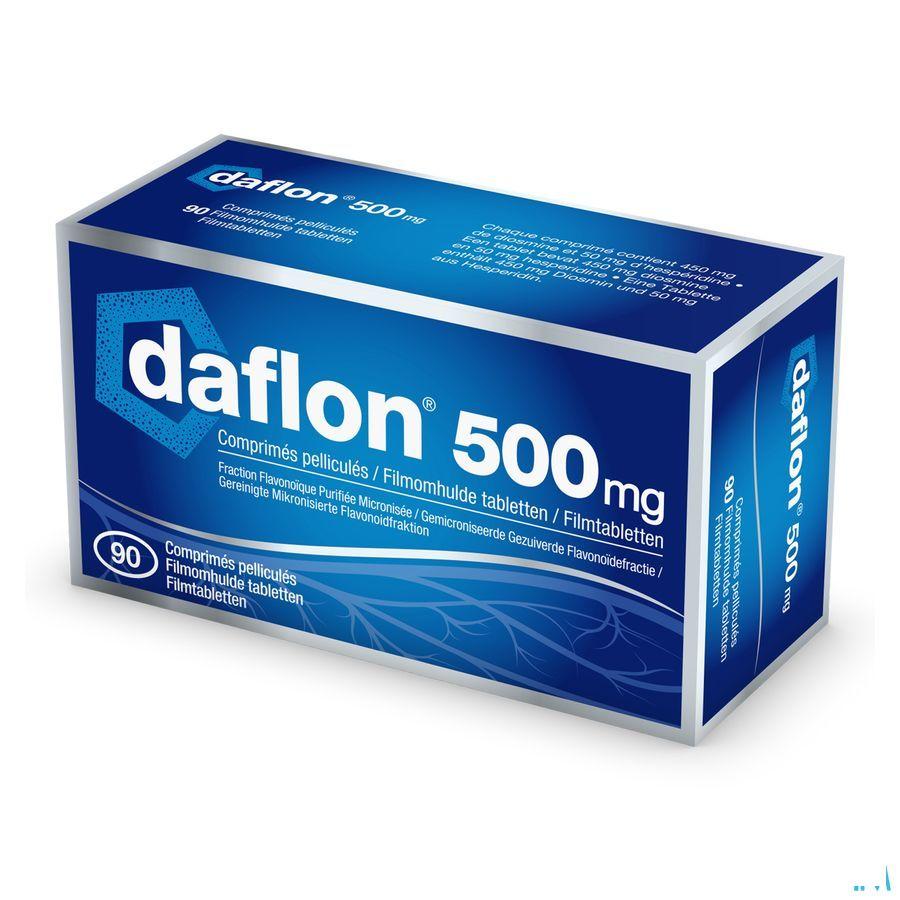 Daflon 500 Comprimes 90x500 mg