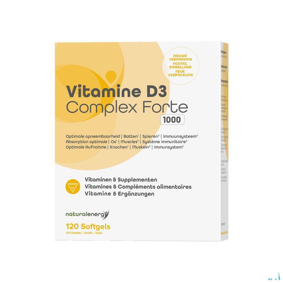 Vitamine D Complex Forte Natural Energy Perle 120