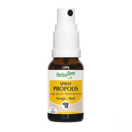 Herbalgem Propolis Breed Spectrum Bio Flacon druppels 15 ml  -  Herbalgem