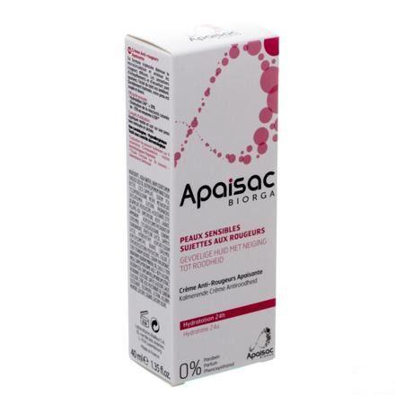 Apaisac Biorga Creme Anti rouge Apaisante Tube 40 ml