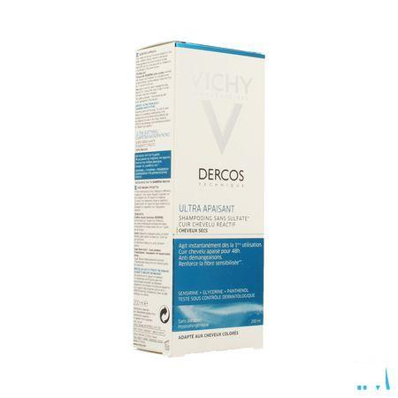 Vichy Dercos Dermo Kalmerend Droog Haar Shampoo 200 ml  -  Vichy