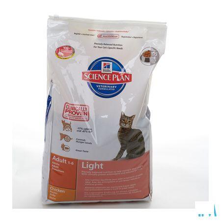 Hills Sc.plan Feline Light Adult Chick.10kg 4216m 