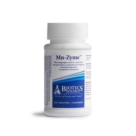 Biotics Mn-Zyme 100 comprimés  -  Energetica Natura