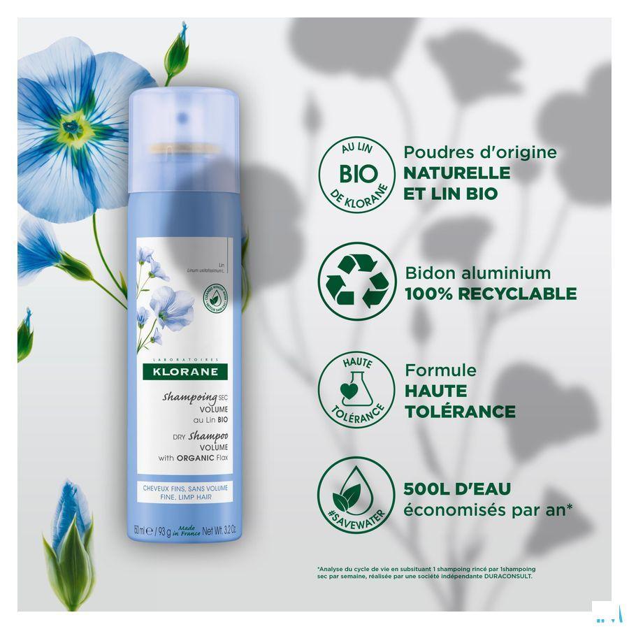 Klorane Capil. Droogshampoo Vlasvezels Bio Spray 150 ml