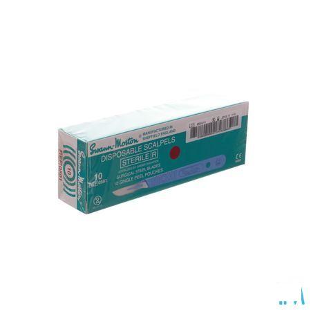 Scalpel S.m Disposable Steriel Nr10 10  -  Wm Supplies