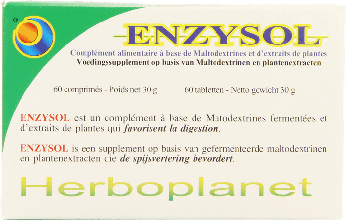 Enzysol Comprimes 60x24 gr  -  Herboplanet