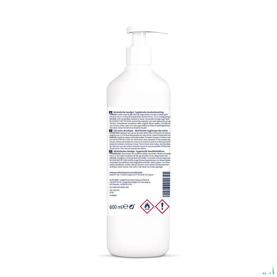 Dermalex Alcoholic Handgel 600Ml