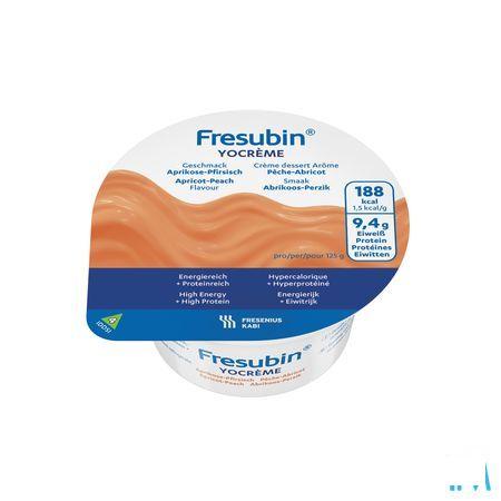 Fresubin Yocreme Peche-abricot 4x125 gr 7119701  -  Fresenius