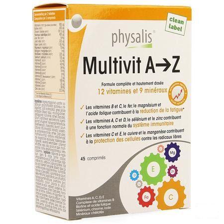 Physalis Multivit A-Z Comp 45 Nf  -  Keypharm