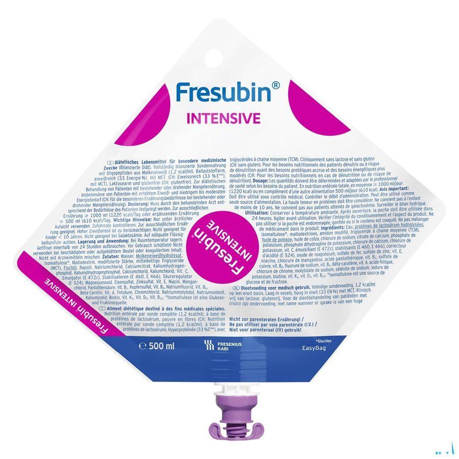 Fresubin Intensive Easybag 500 ml 7134221  -  Fresenius