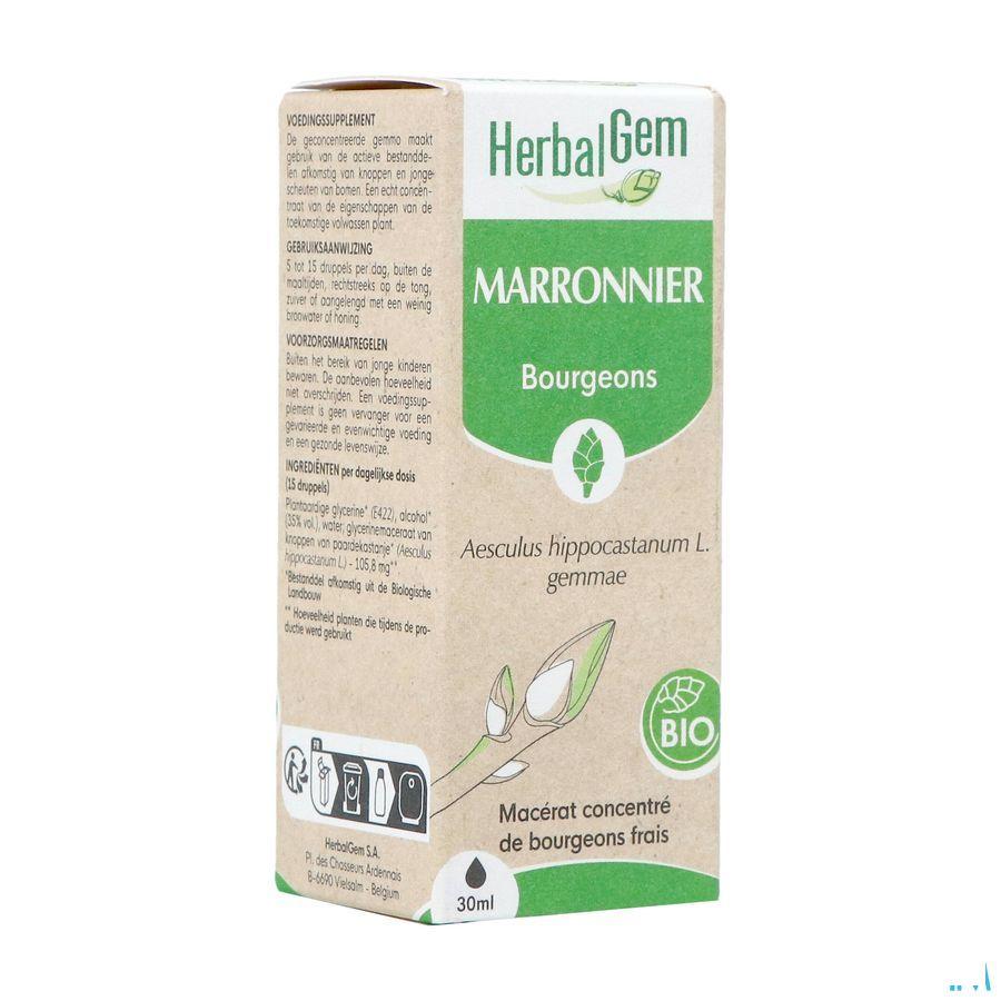 Herbalgem Wilde Kastanje Bio 30 ml