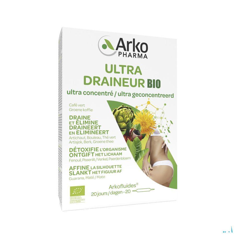 Arkofluides Ultra Draineur Bio Amp 20 x 10 ml