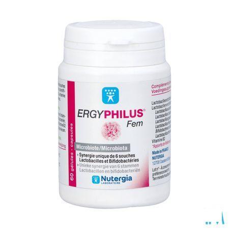 Ergyphilus Fem Caps 60  -  Laboratoire Nutergia