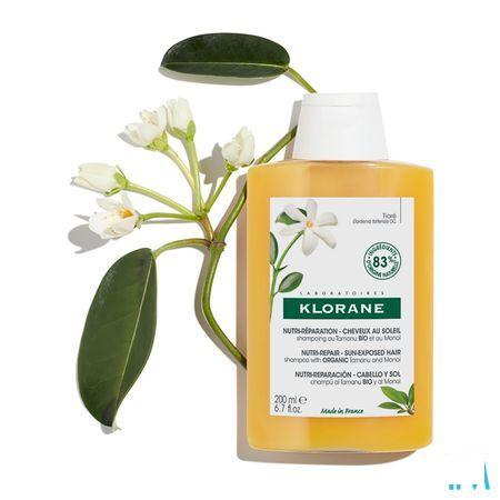 Klorane Capilaire Shampooing Tamanu&Monoi Bio 200 ml
