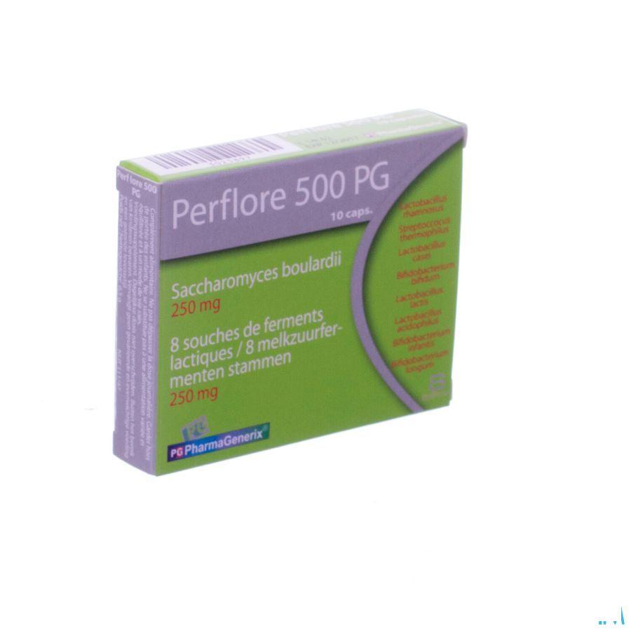 Perflore 500 Pg Pharmagenerix Capsule 10  -  Superphar