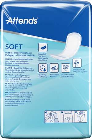 Attends Soft 5 Inleg Anatom. 1x38