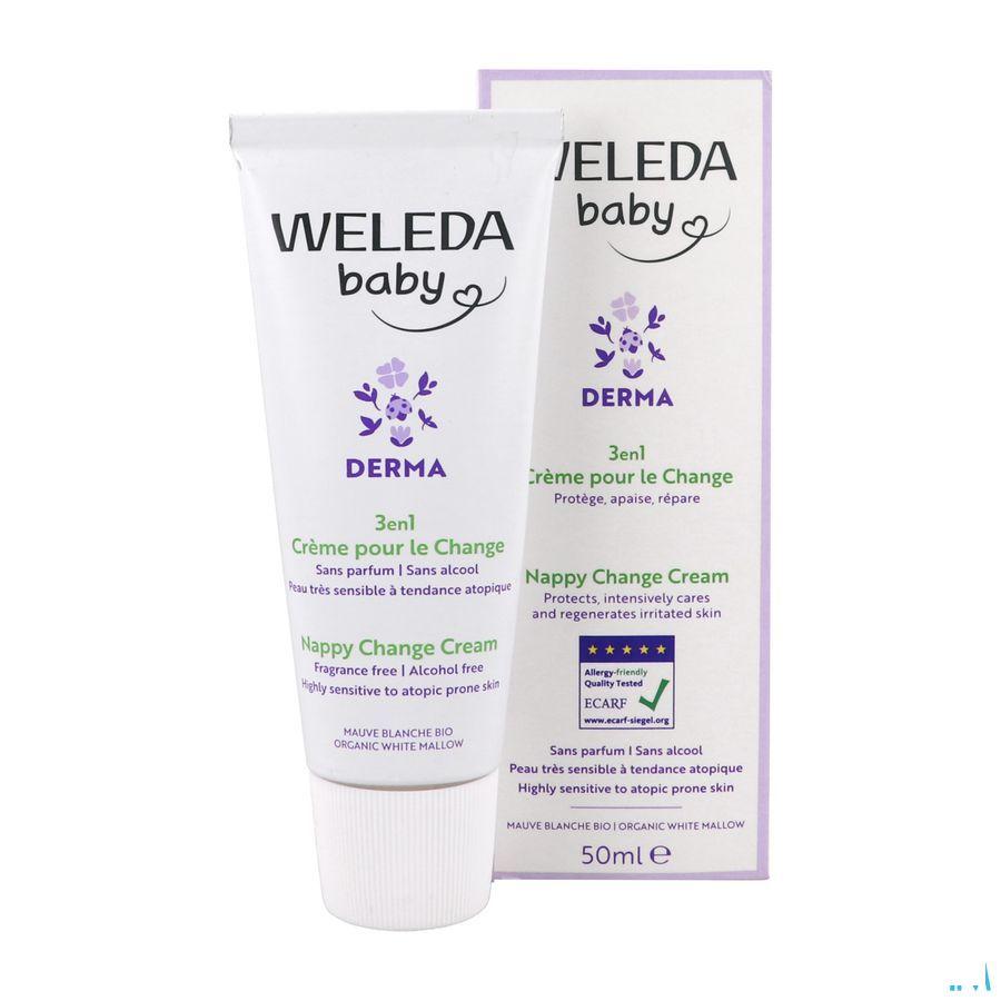Weleda Baby 3In1 Billenbalsem Witte Malva 50 ml  -  Weleda
