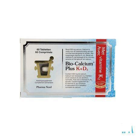 Bio-calcium Plus K + d3 Tabletten 60  -  Pharma Nord