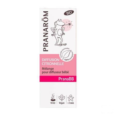 Pranabb Citronella Mengsel Baby Verstuiver 10 ml  -  Pranarom