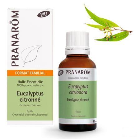 Eucalyptus Citronne Bio Huile Essentielle 30 ml  -  Pranarom