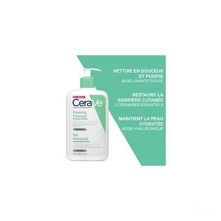 Cerave Reinigingsgel Schuimend 473 ml  -  Cerave