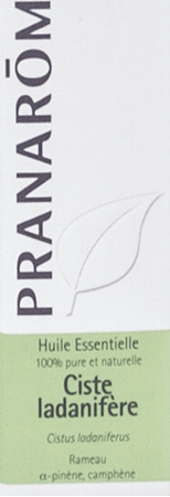 Ciste Ladanifere Essentiele Olie 5 ml  -  Pranarom