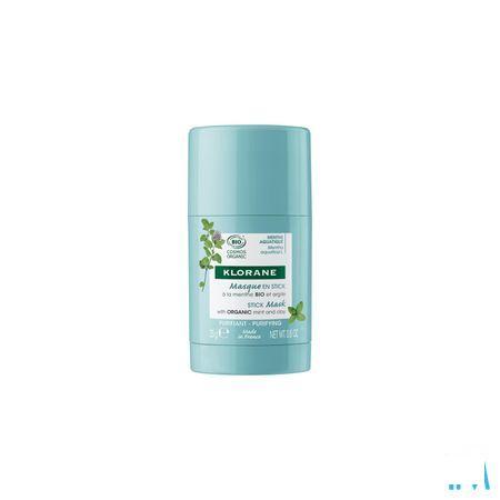 Klorane Gezicht Munt Aquatic Masker Stick 25G