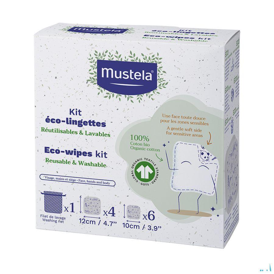 Mustela Ch Mon 1Er Kit Eco Lingettes 10
