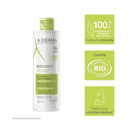 Aderma Biology Micellaire Water Dermatolog. 400 ml  -  Aderma