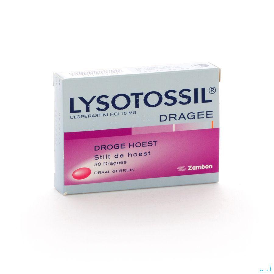 Lysotossil Dragee. 30 X 10 mg
