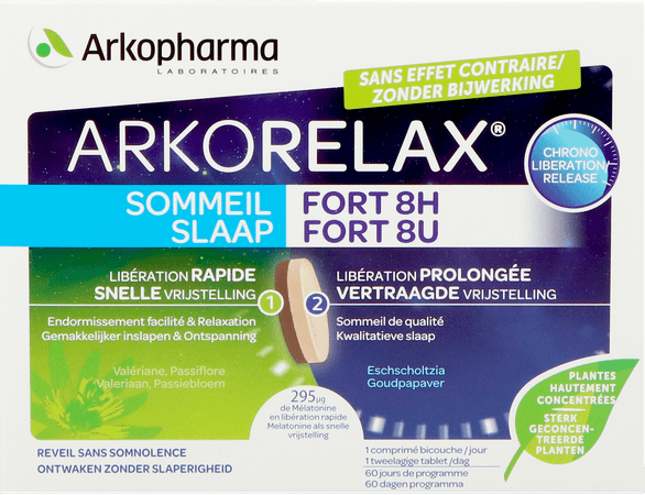 ArkoRelax Sommeil Fort 8H Tabl 60