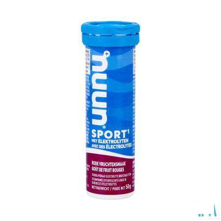 Nuun Sport Rode Vruchtensmaak Bruis Tabl 10