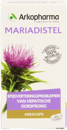 Arkocaps Mariadistel Plantaardig 45  -  Arkopharma