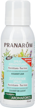 Aromaforce Spray Assainissant Ravin.Eucal.Bio 75 ml  -  Pranarom