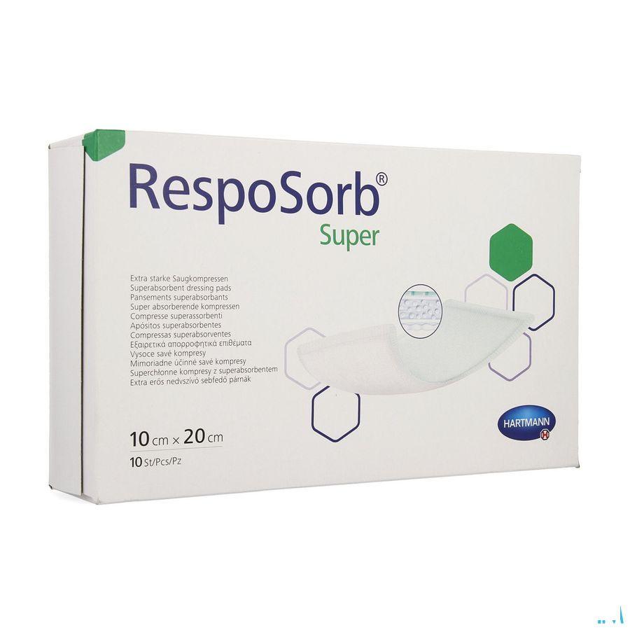 Resposorb Super 10x20cm 10 P/s  -  Hartmann