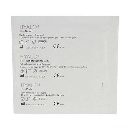 Hyalo 4 Skin Gazen 10X10Cm 10  -  Kela Pharma