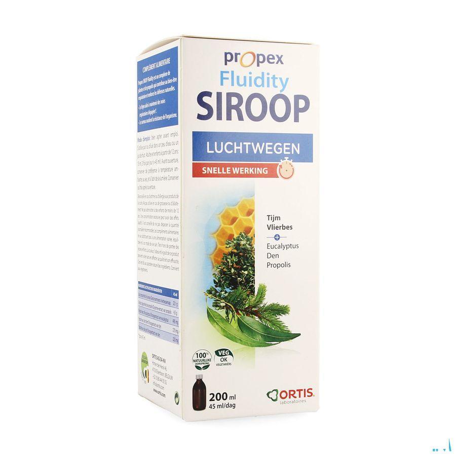 Ortis Propex Sirop Fluidifiant 200 ml  -  Ortis