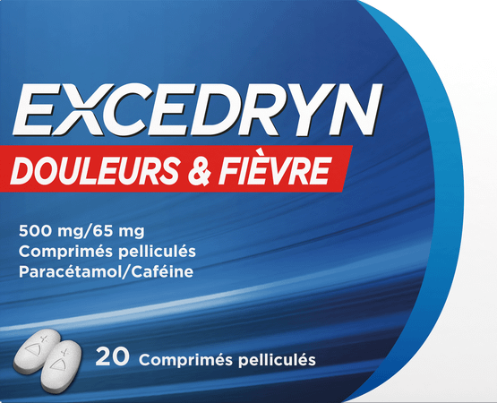 Excedryn Pijn & Koorts 500 mg/65mg Filmomh Tabl 2X10