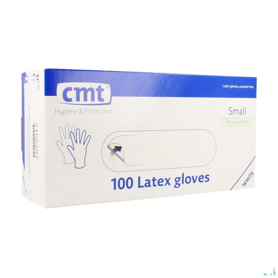 Cmt Handschoenen Latex Wit Pf M 100  -  Infinity Pharma