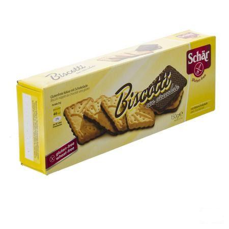 Schar Biscuits Biscotti Cioccolato 150 gr 6465  -  Revogan