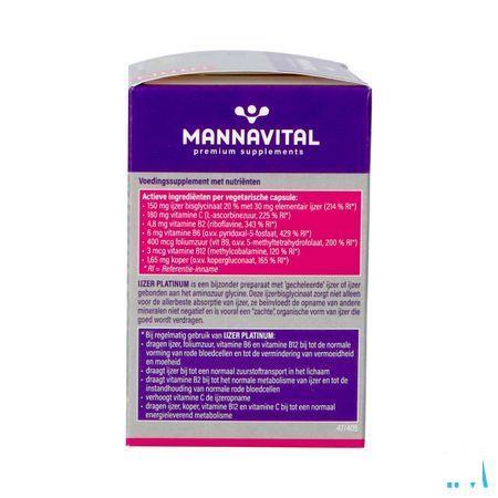 Mannavital Fer Platinum V-Capsule 60