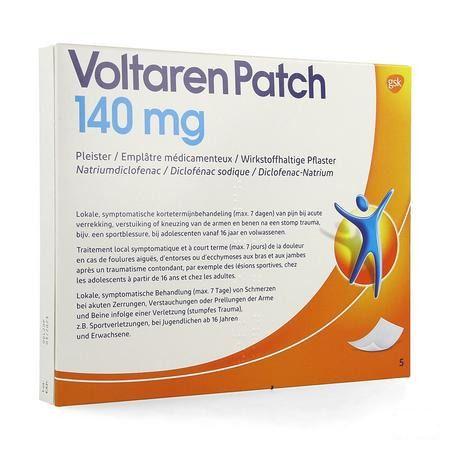 Voltaren Patch 140 mg Emplatre Medicamenteux 5