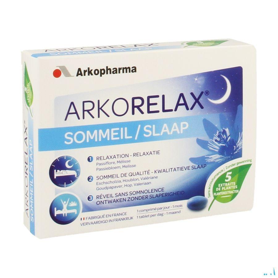 Arkorelax Slaap Tabletten 30  -  Arkopharma