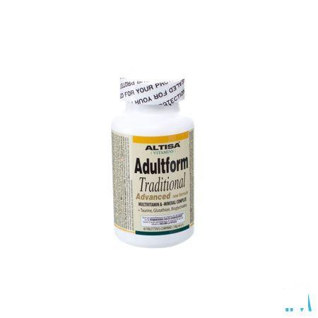 Altisa Adultform Tradtional Complex Advanced Comprimes 60  -  Dieximport