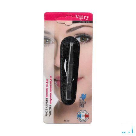 Vitry Classic Epileerpincet Recht Inox 1012  -  Vitry