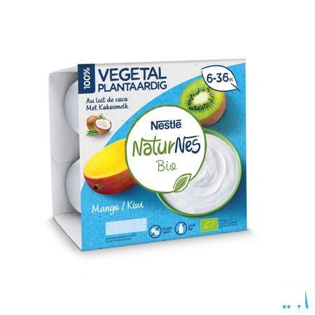 Naturnes Plantaardig Mango Kiwi Pot 4X90G  -  Nestle