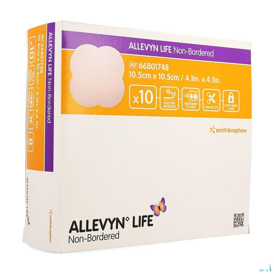 Allevyn Life Non Bordered 10,5X10,5Cm 10 66801748  -  Smith Nephew