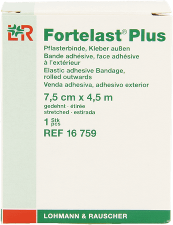 Fortelast Plus Adh Ext. 7,5Cmx4,5M 16759  -  Lohmann & Rauscher